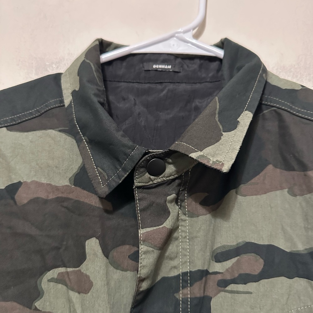 denham camo Full ZIP jacket Men’s Medium